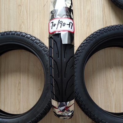 70/90-17 pneumatici posteriori per motociclette con involucro di gomma dal 35% al 55%