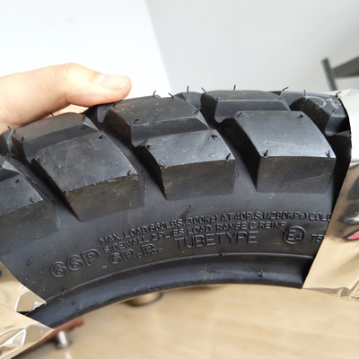110/90-17 pneumatici per motociclette con 35%-55% di gomma
