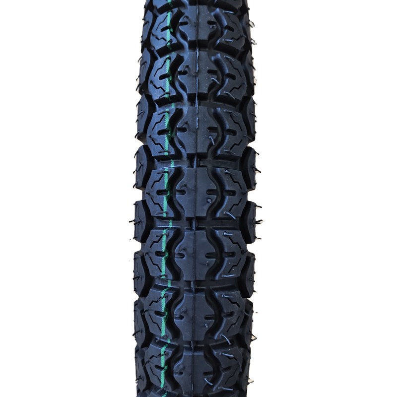 Pneumatici stradali da motocicletta 3.00-17 con natura standard e ragionevole in nero