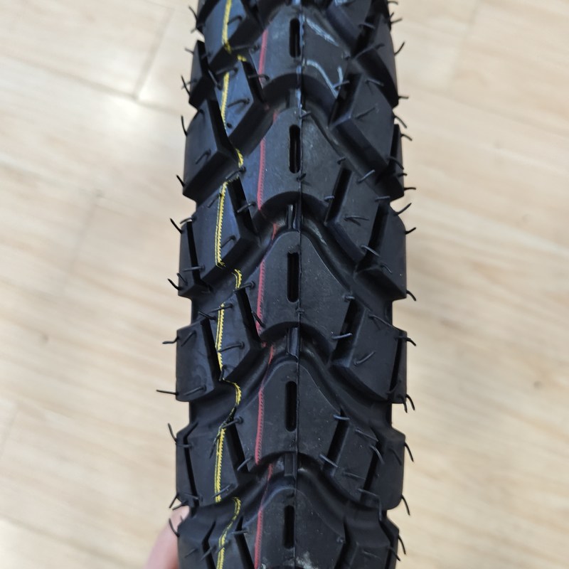 Natura gomma acciaio ruote di nylon moto 2.75 17 gomma pneumatici pneumatici moto