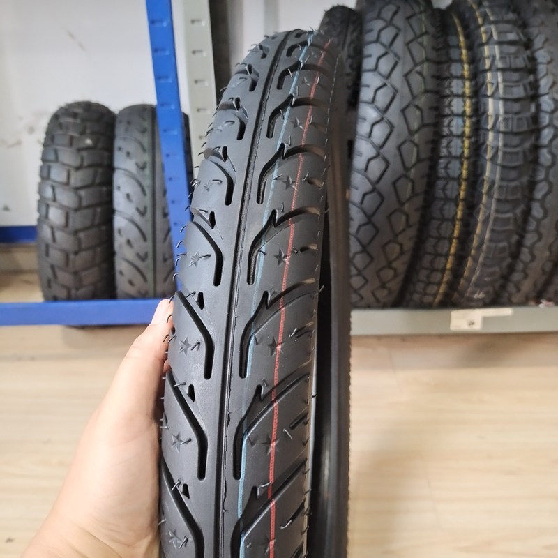 Porto di carico Qingdao Nero Giappone Tecnologia Strada Motociclo Tipo tubo pneumatico 2.75-18