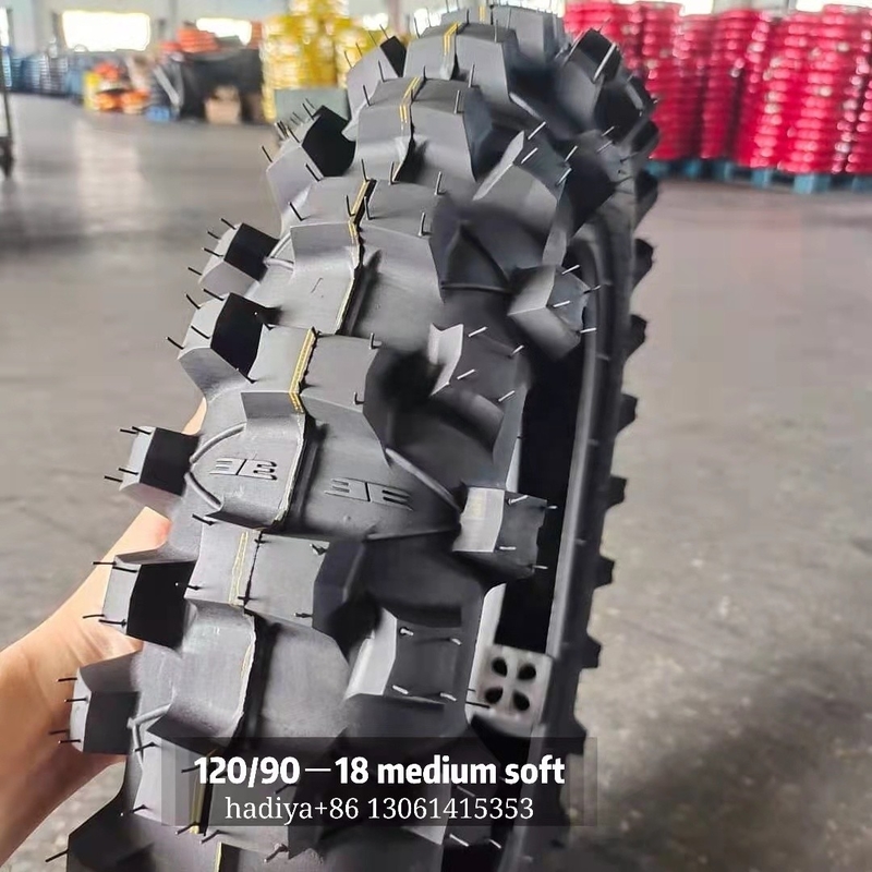Velocità di gara fuoristrada pneumatico morbido 120/90-18 120/90/18 120/90 R18 con velocità di 150 km/h