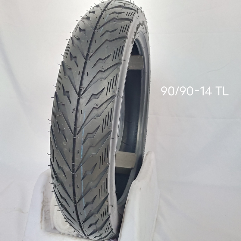 90/90-14 14 pollici pneumatici senza tubo per motociclette per il mercato africano