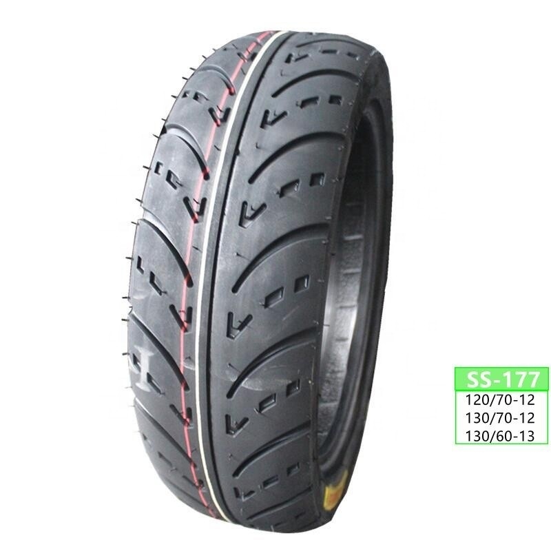 12 pollici 13 pollici pneumatico triciclo 120/70/12 120/80/12 120/90/12 130/70/12 per il porto di Qingdao