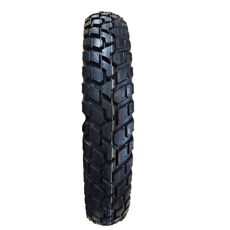 Mercato africano Pneumatici senza tubi per motocicli 100/90-17 con e 5000 pcs produzione giornaliera